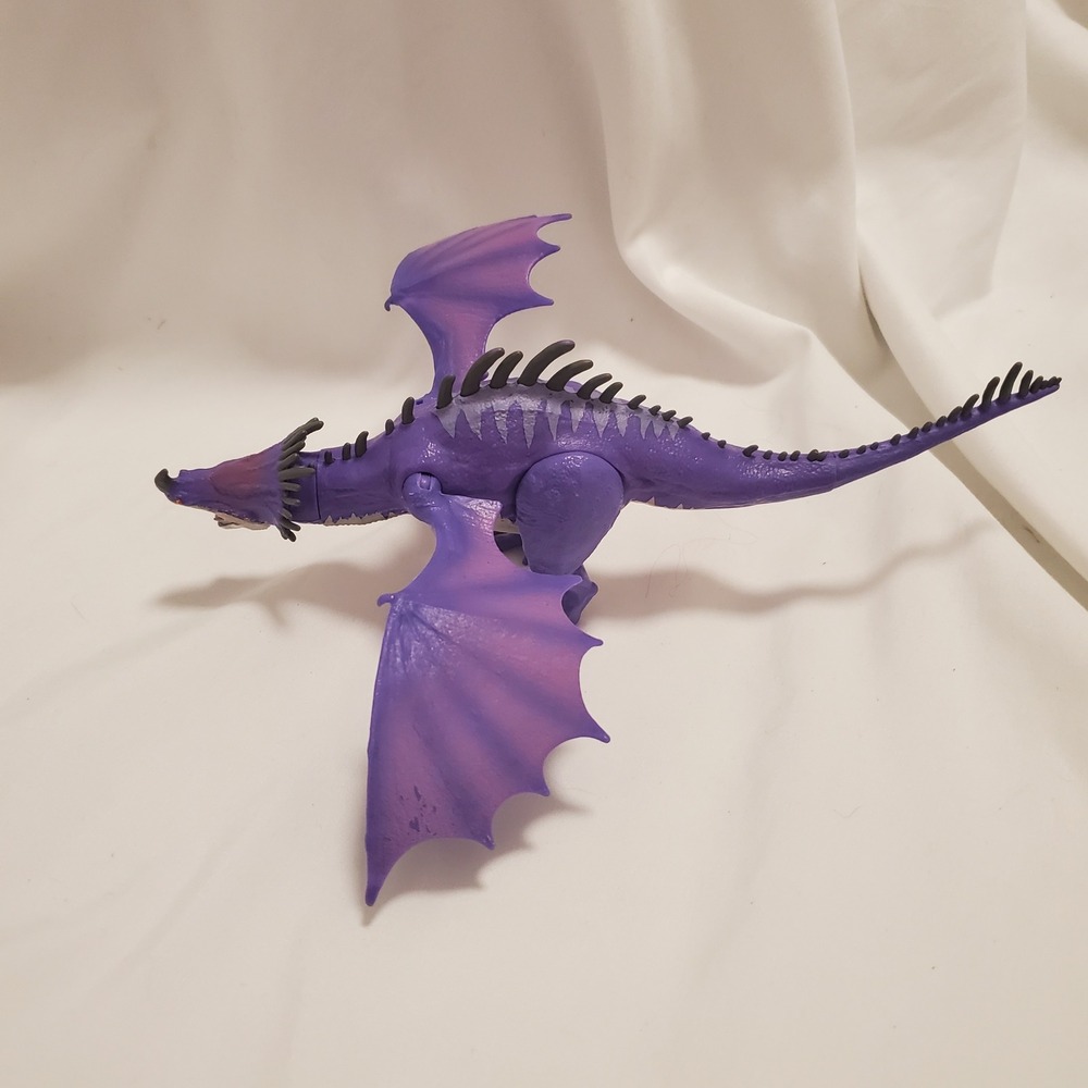 How to Train Your Dragon Hidden World Stormcutter Purple Action Figure Toy